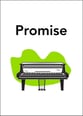 Promise piano sheet music cover